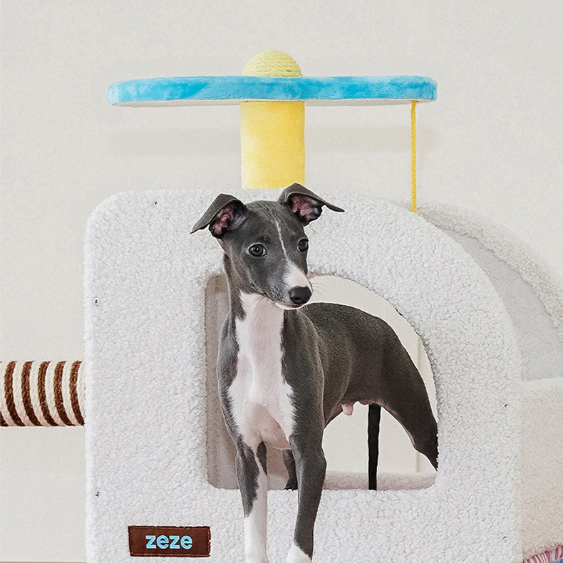 Whimsical Helicopter Pet House – Premium Heavy-Duty Play & Sleep Sanctuary